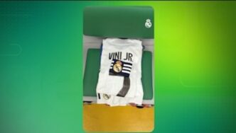 Vini Jr. é o capitão do Real Madrid contra o Kairat da Champions League