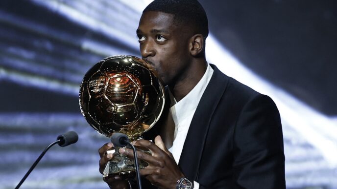 Dembélé Bola de Ouro - PSG