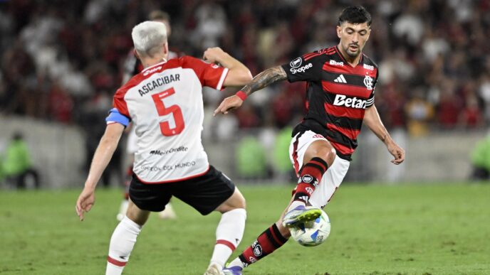 Flamengo x Estudiantes Libertadores - Flamengo