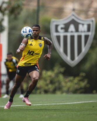 Júnior Santos lesão Atlético-MG — foto ilustrativa