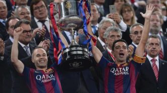 Xavi e Iniesta - Barcelona