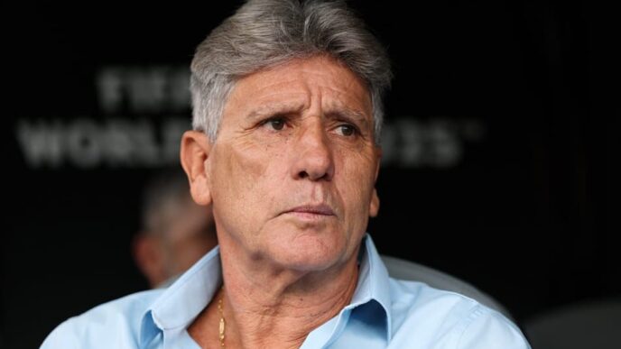 Renato Gaúcho, técnico do Fluminense (Foto: François Nel / Getty Images North America / Getty Images via AFP)
