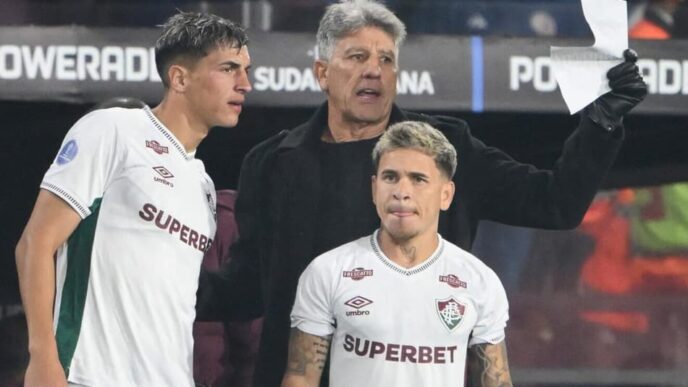 Renato coloca Bernal e Soteldo em Lanús x Fluminense (Foto: Luis ROBAYO / AFP)