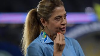 Leila Pereira Palmeiras Flamengo — foto ilustrativa