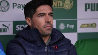 Abel Ferreira em Palmeiras x Ceará pelo Brasileirão