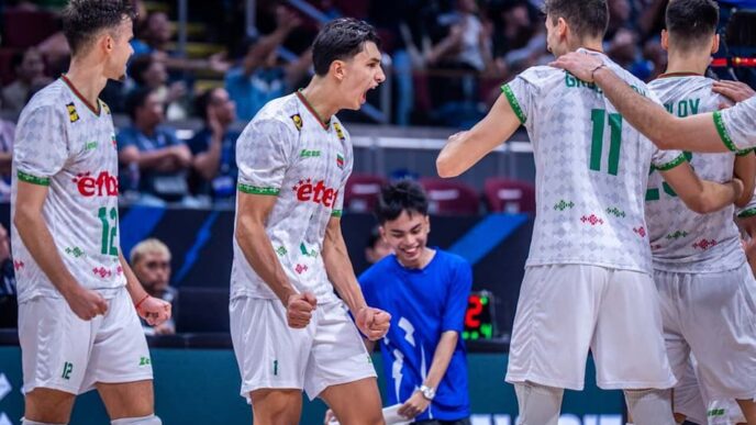 Bulgária vence EUA nas quartas de final do Mundial de Vôlei masculino (Foto: Volleyball World)