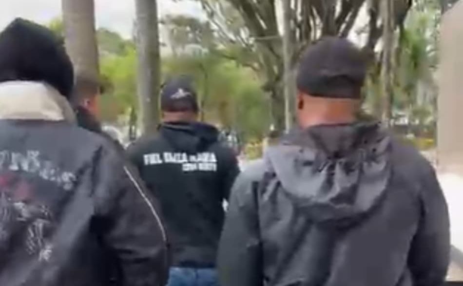 Torcida do Corinthians faz reunião no Parque São Jorge (Foto: Reprodução/ Gaviões da Fiel)
