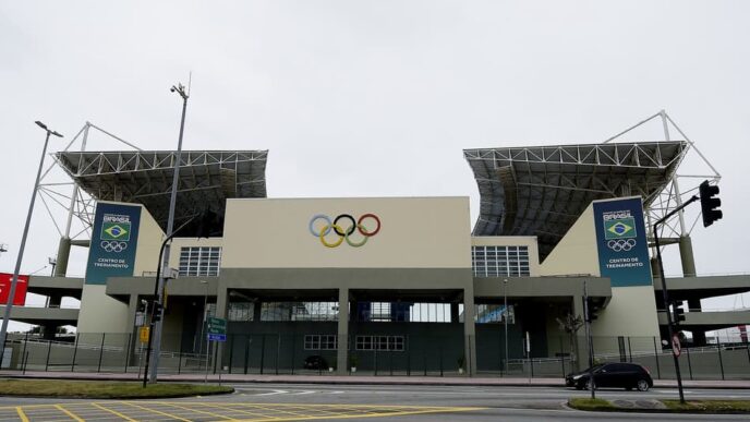 Centro de Treinamento do COB, na Zona Oeste do Rio de Janeiro (Foto: Rafael Bello/COB)