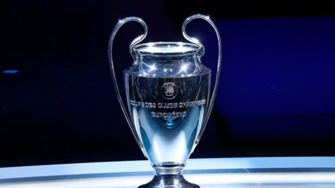 Troféu da Champions League.