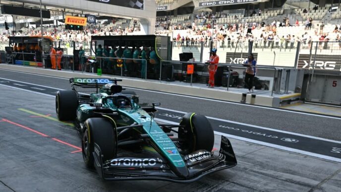 Felipe Drugovich - Aston Martin - Fórmula 1 - F1 - Abu Dhabi