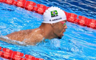 Gabrielzinho tricampeão em mais um dia de Mundial de Ntação Paralímpica (Foto: Marcelo Zambrana/CPB @marcelozambrana)