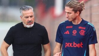 Filipe Luís Flamengo — foto ilustrativa