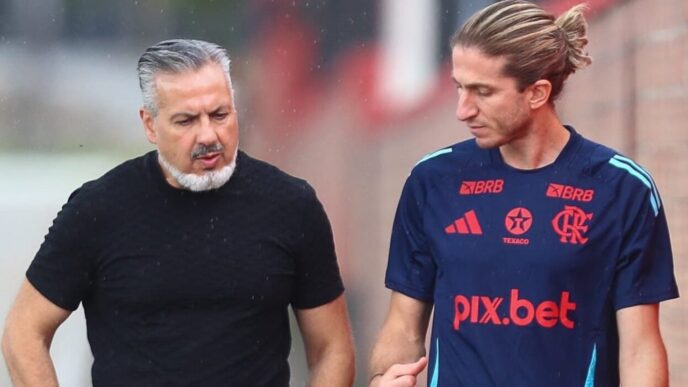 Filipe Luís Flamengo — foto ilustrativa