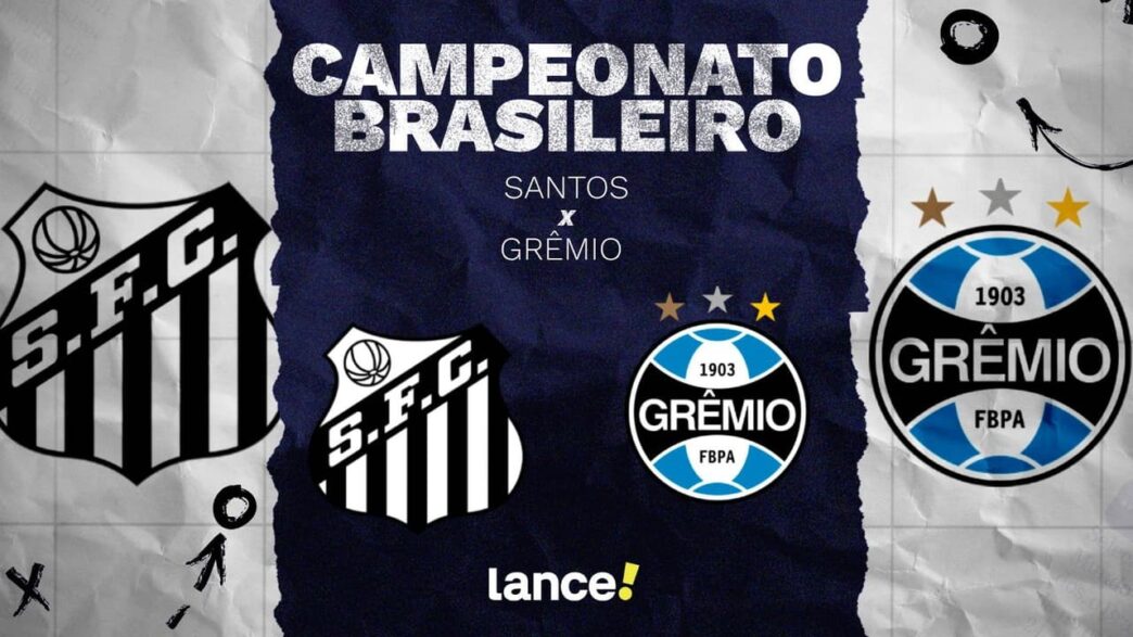 Santos x Grêmio — foto ilustrativa