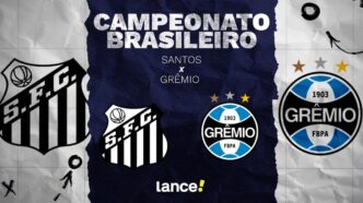 Santos x Grêmio — foto ilustrativa
