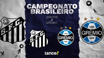 Santos x Grêmio — foto ilustrativa
