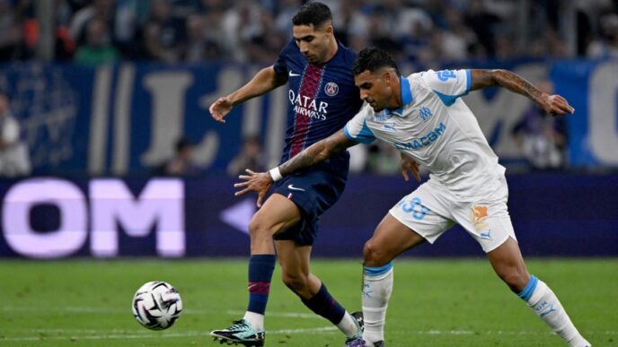 Olympique vence PSG - Olympique de Marselha