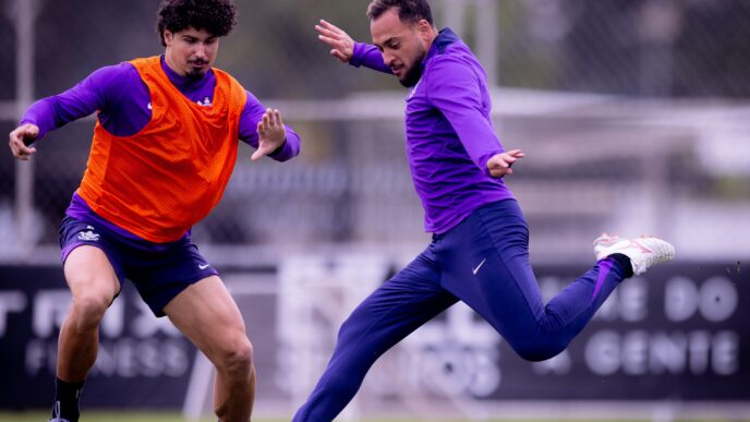 Corinthians: Treino sem Memphis - Corinthians