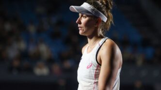 Bia Haddad cai para a 40 posição no ranking da WTA (Foto: Divulgação SP Open)