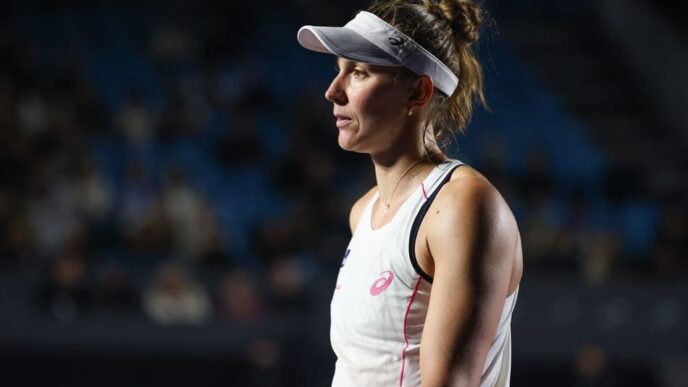 Bia Haddad cai para a 40 posição no ranking da WTA (Foto: Divulgação SP Open)