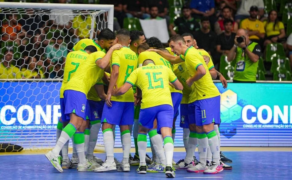 Brasil é campeão invicto da Copa das Nações de Futsal