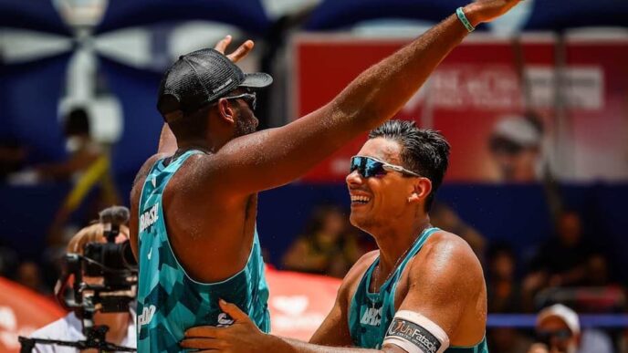 evandro e arthur - Elite 16 (Foto: Volleyball World)