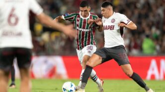Fluminense x Lanús, no Maracanã, pela Copa Sul-Americana (Foto: Jorge Rodrigues/AGIF)