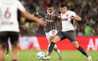 Fluminense x Lanús, no Maracanã, pela Copa Sul-Americana (Foto: Jorge Rodrigues/AGIF)