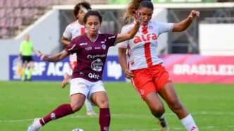 Internacional e Ferroviária se enfrentam na Copa do Brasil Feminina