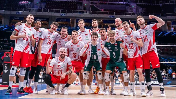 Polônia e Turquia se enfrentam em busca da semifinal do Mundial de Vôlei Masculino (Foto: Volleyball World)