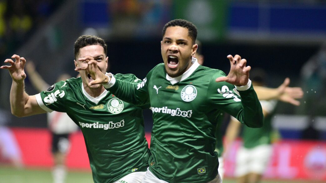 Vitor Roque Palmeiras Libertadores - Palmeiras
