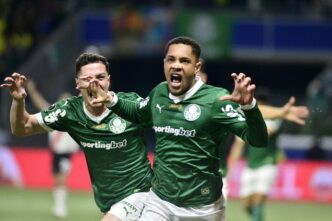 Vitor Roque Palmeiras Libertadores - Palmeiras