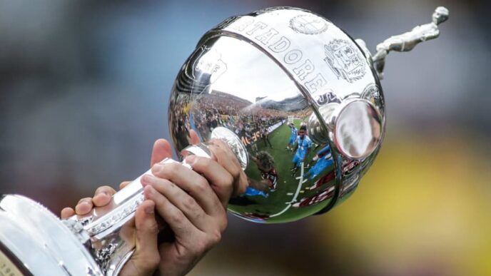 tacalibertadores Libertadores teve grupos definidos (Foto: Divulgação / Conmebol)