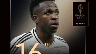 Vinicius Junior Bola de Ouro - Real Madrid