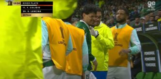 Gómez Palmeiras olho roxo - Palmeiras