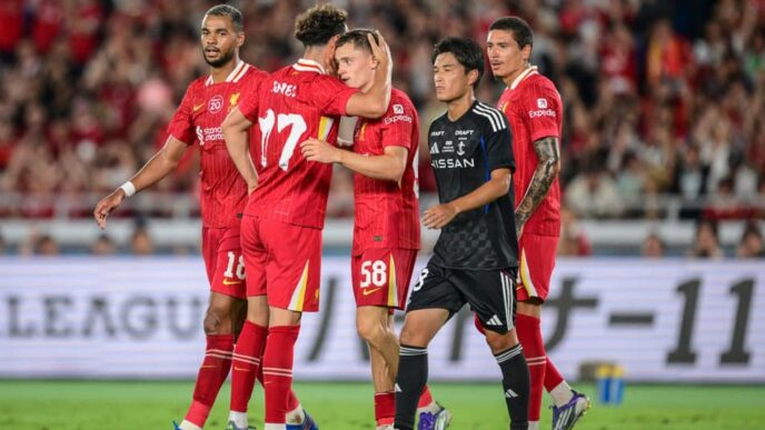 Florian Wirtz - Liverpool x Yokohama F. Marinos
