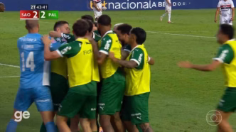 Palmeiras provoca São Paulo — foto ilustrativa