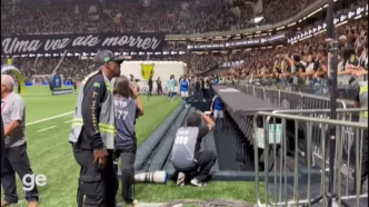 Gabigol reage a provocação — foto ilustrativa