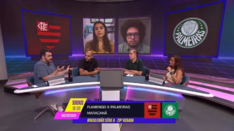 Palmeiras contra Flamengo — foto ilustrativa