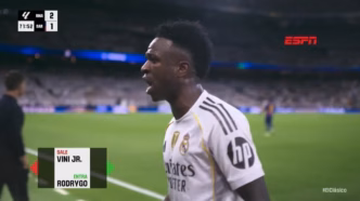Vinícius Júnior substituído Real Madrid — foto ilustrativa