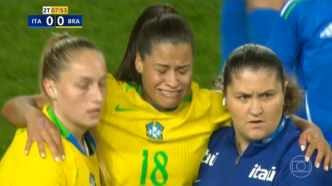 Laís Estevam lesão — foto ilustrativa