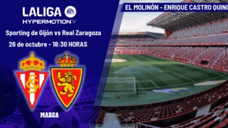 Sporting de Gijón x Real Zaragoza — foto ilustrativa