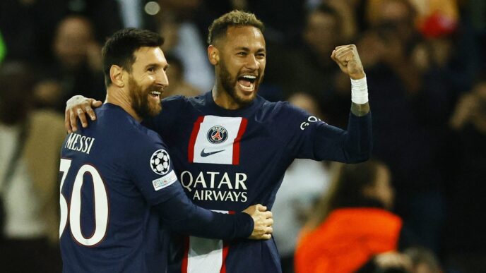 PSG x Barcelona Champions League — foto ilustrativa