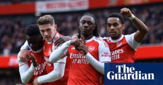Arsenal lidera Premier League — foto ilustrativa
