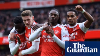 Arsenal lidera Premier League — foto ilustrativa