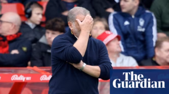 Ange Postecoglou demitido Nottingham Forest — foto ilustrativa