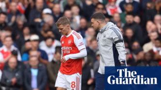 Martin Ødegaard lesão — foto ilustrativa