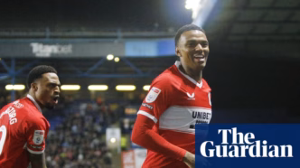 Middlesbrough vence Sheffield Wednesday — foto ilustrativa