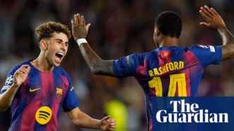 Barcelona goleia Olympiakos na Champions League — foto ilustrativa