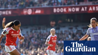 Arsenal vence Brighton — foto ilustrativa
